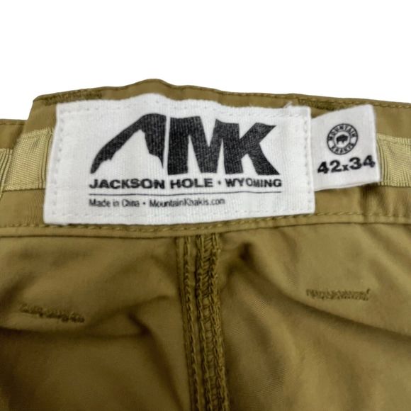 Mountain Khakis Tan Cargo Zip Off Convertible Pants - Picture 7 of 16